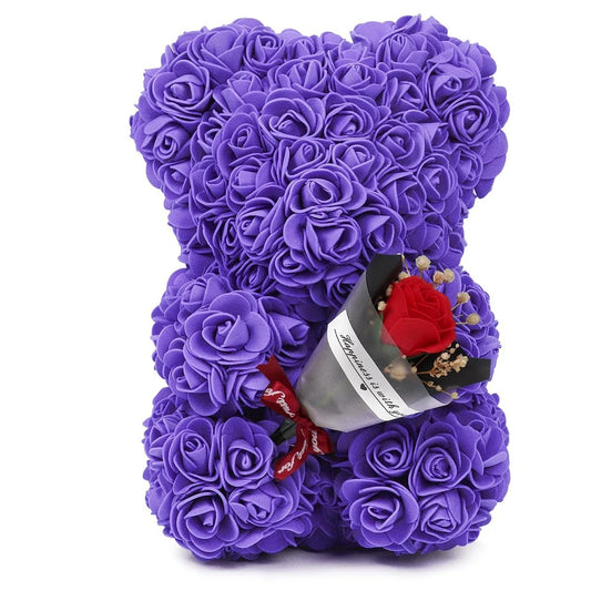 Eternal Rose Teddy Bear